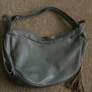 NWOT Gray Convertible Purse/Backpack